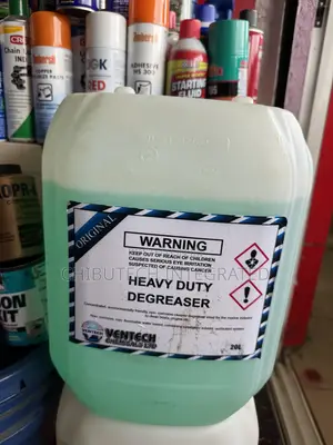 Liter Container of Ventech Chemicals Heavy Duty Degreaser