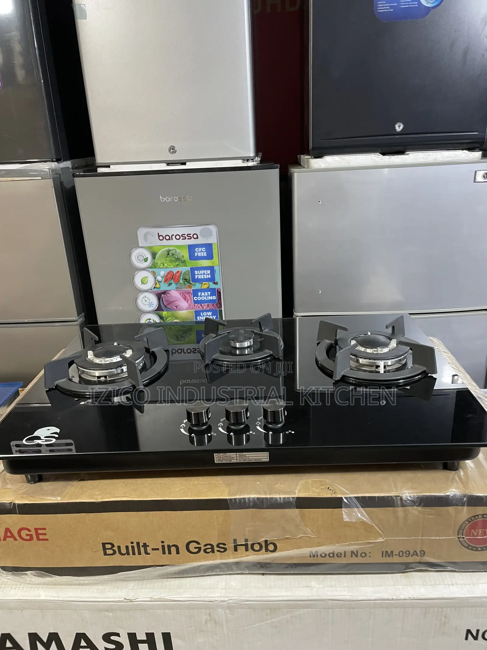 3 Burner Cabinet Cooker