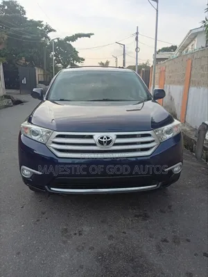 Toyota Highlander 2011 Blue