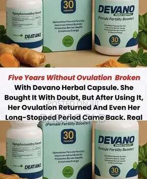 Devano Herbal Capsule Female Fertility Booster