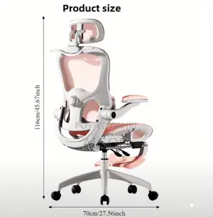 Full Egonomic Chair Pink