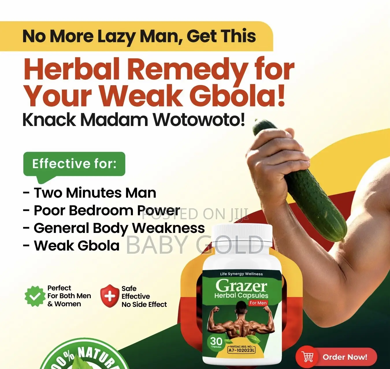 Grazer Herbal Capsule for Man Power