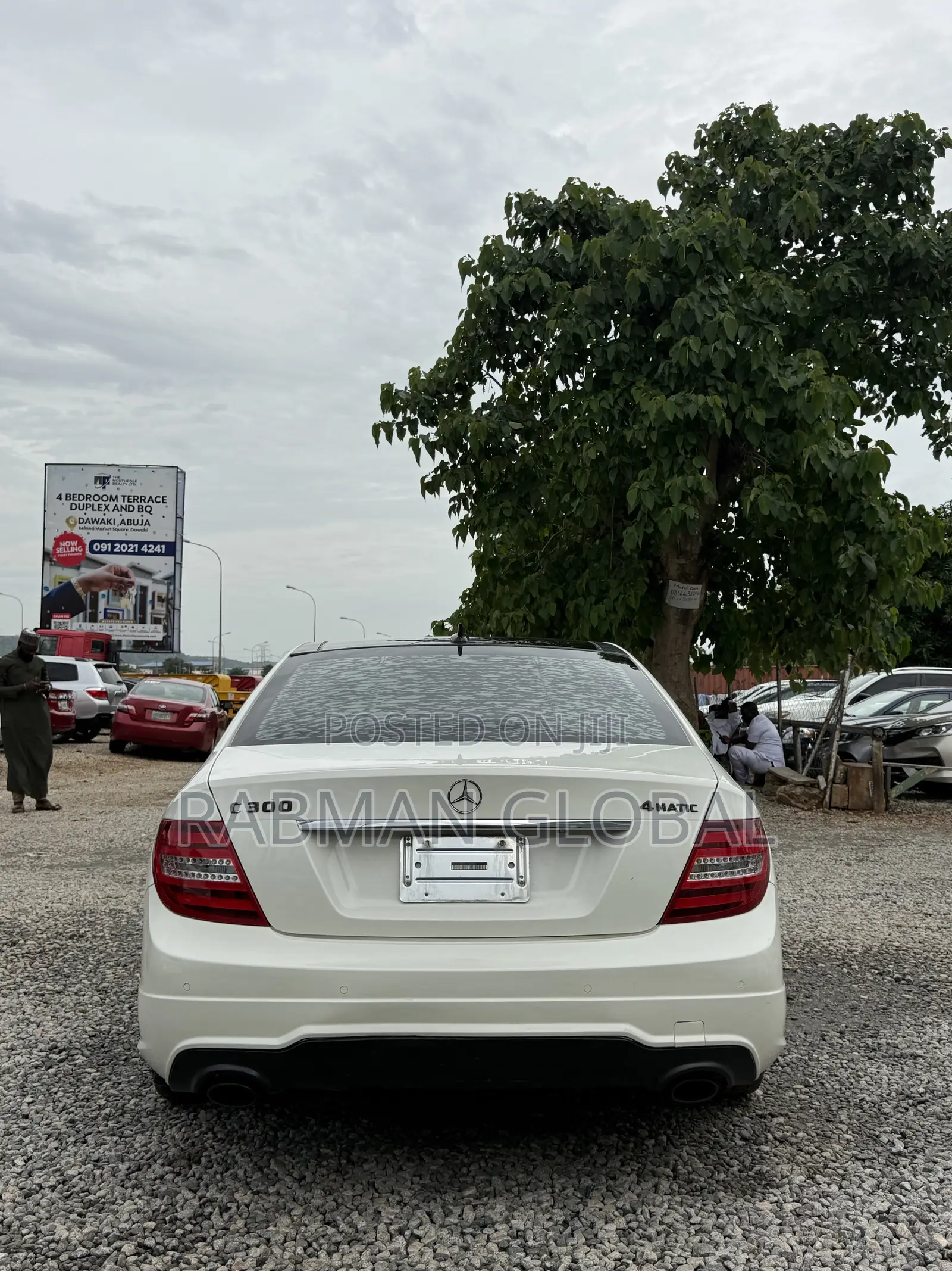 Mercedes-Benz C300 2012 White