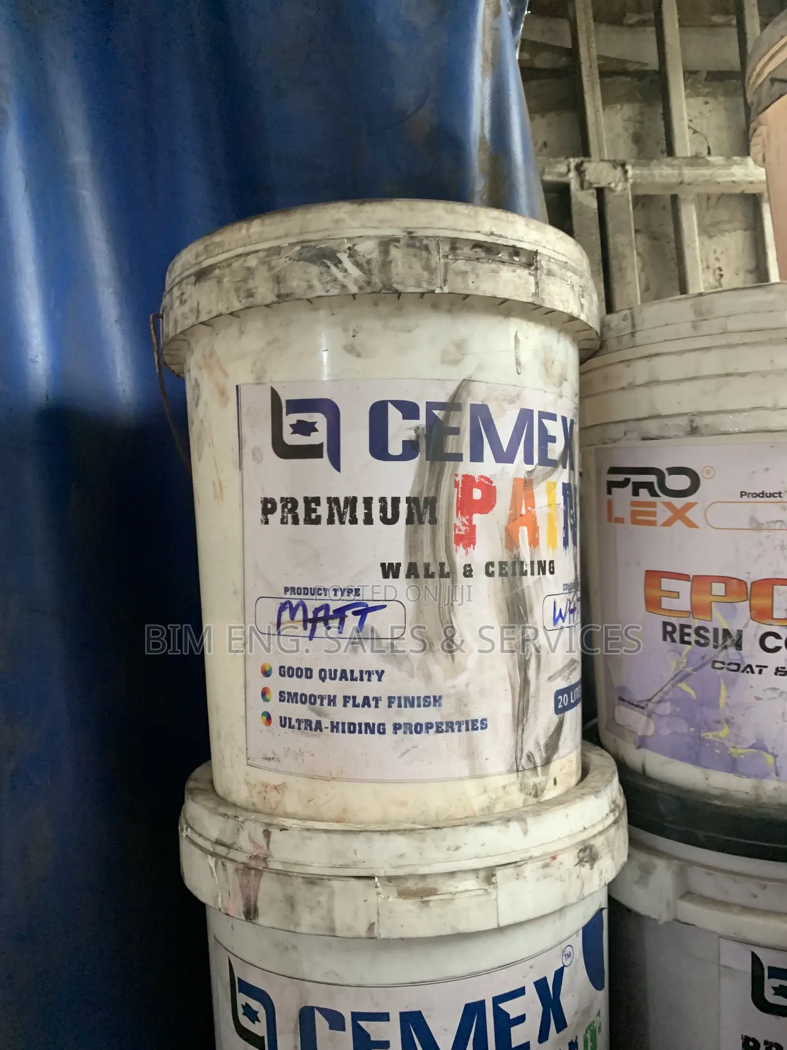 Cemex Wall and Ceiling Paint, Hardener