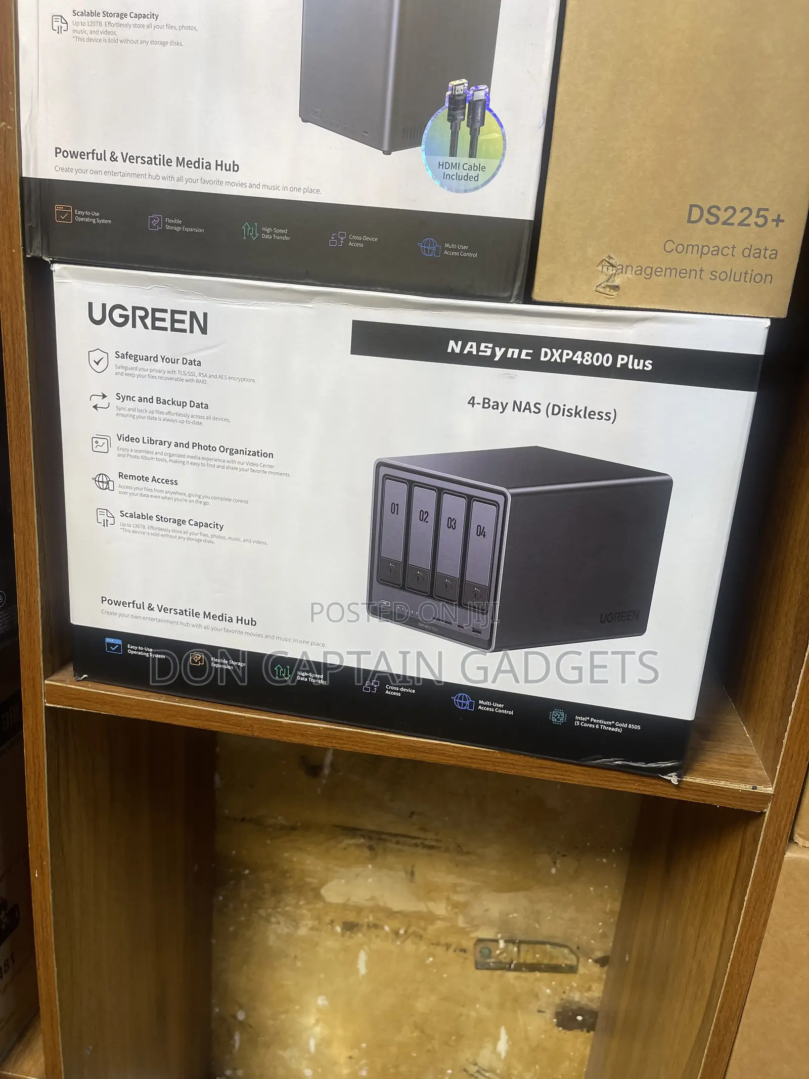 Ugreen Nasync Dxp4800 Plus 4-Bay Nas ( Diskless )