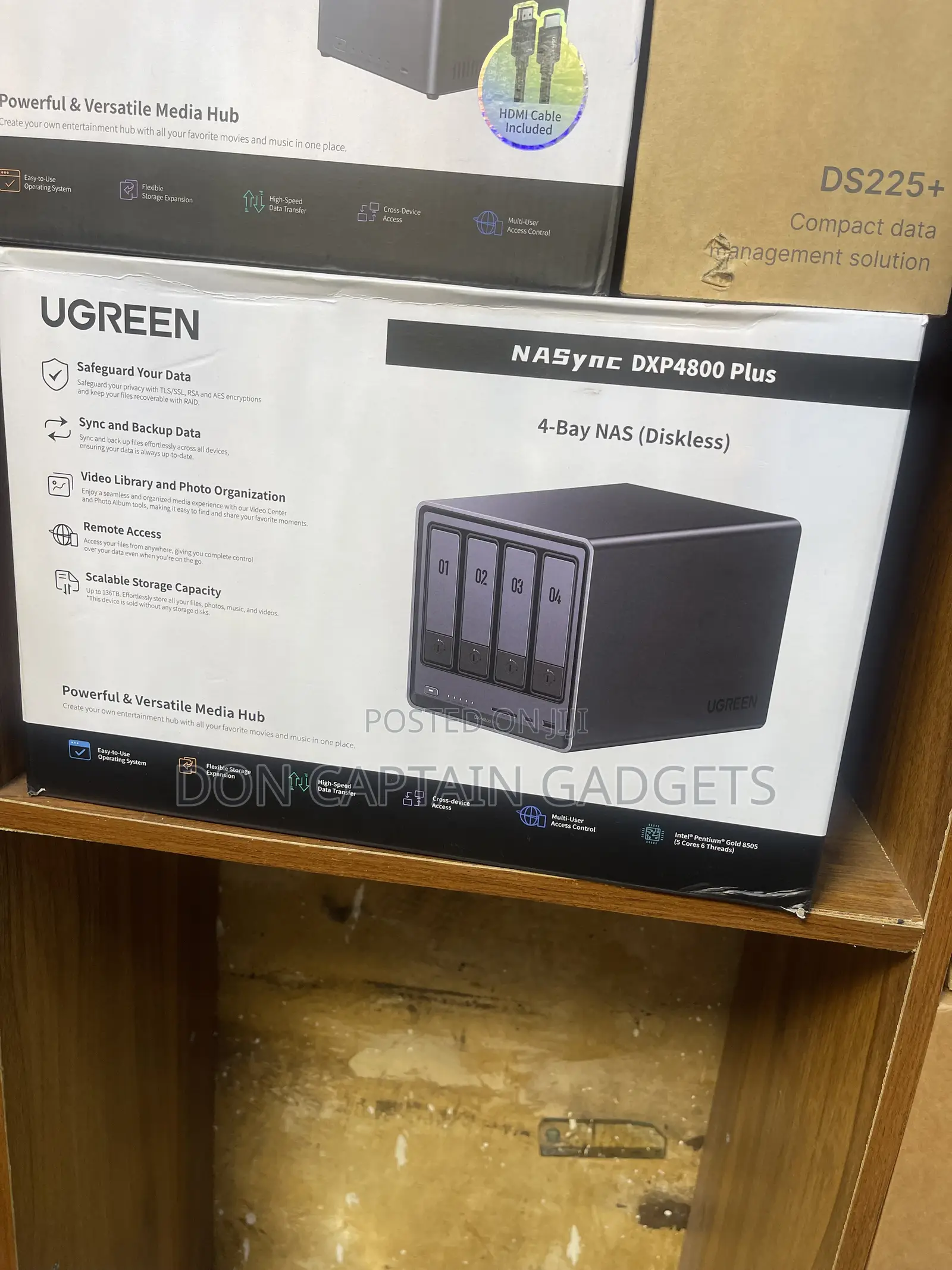 Ugreen Nasync Dxp4800 Plus 4-Bay Nas ( Diskless )