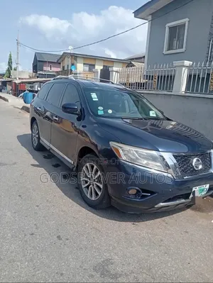 Nissan Pathfinder S 4dr SUV 4WD (3.5L 6cyl CVT) 2014 Blue