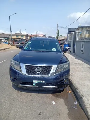 Nissan Pathfinder S 4dr SUV 4WD (3.5L 6cyl CVT) 2014 Blue