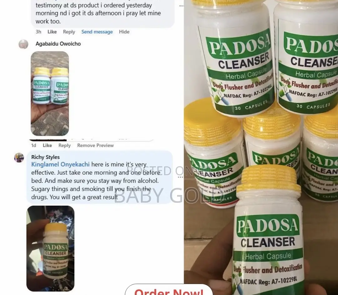 Padosa Cleanser Herbal Capsule