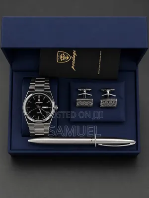 Poedagar Watch Fully Boxed With Pen and Cufflinks