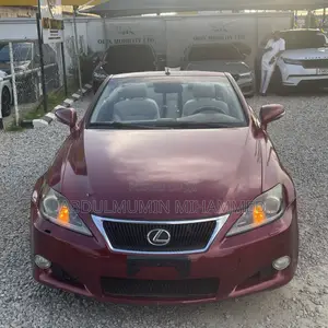 Lexus IS 350 C 2011 Red