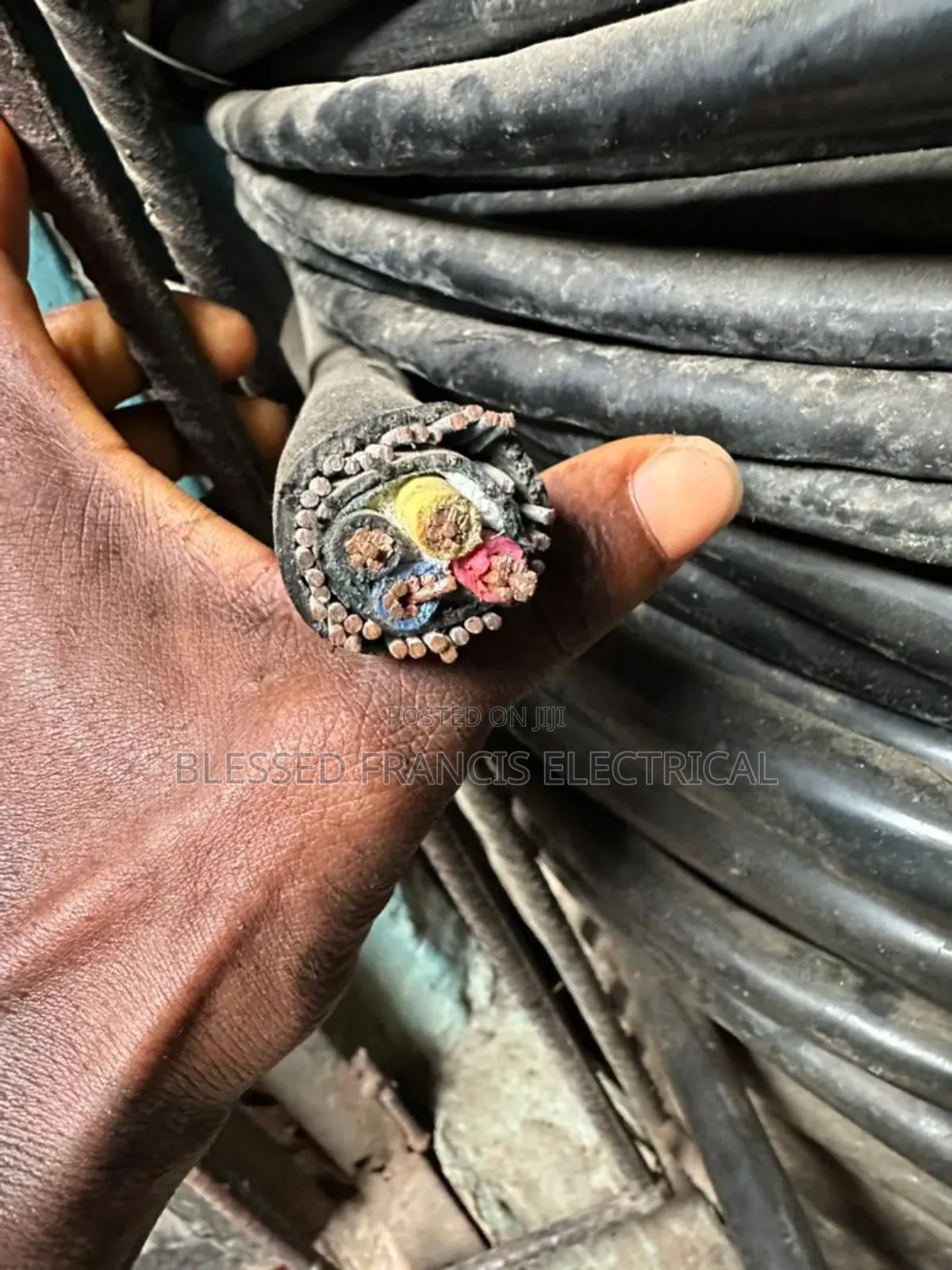 10mmx4core Amored Cable Heavy-Duty