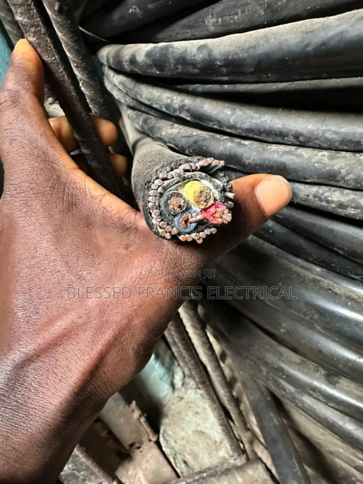 10mmx4core Amored Cable Heavy-Duty