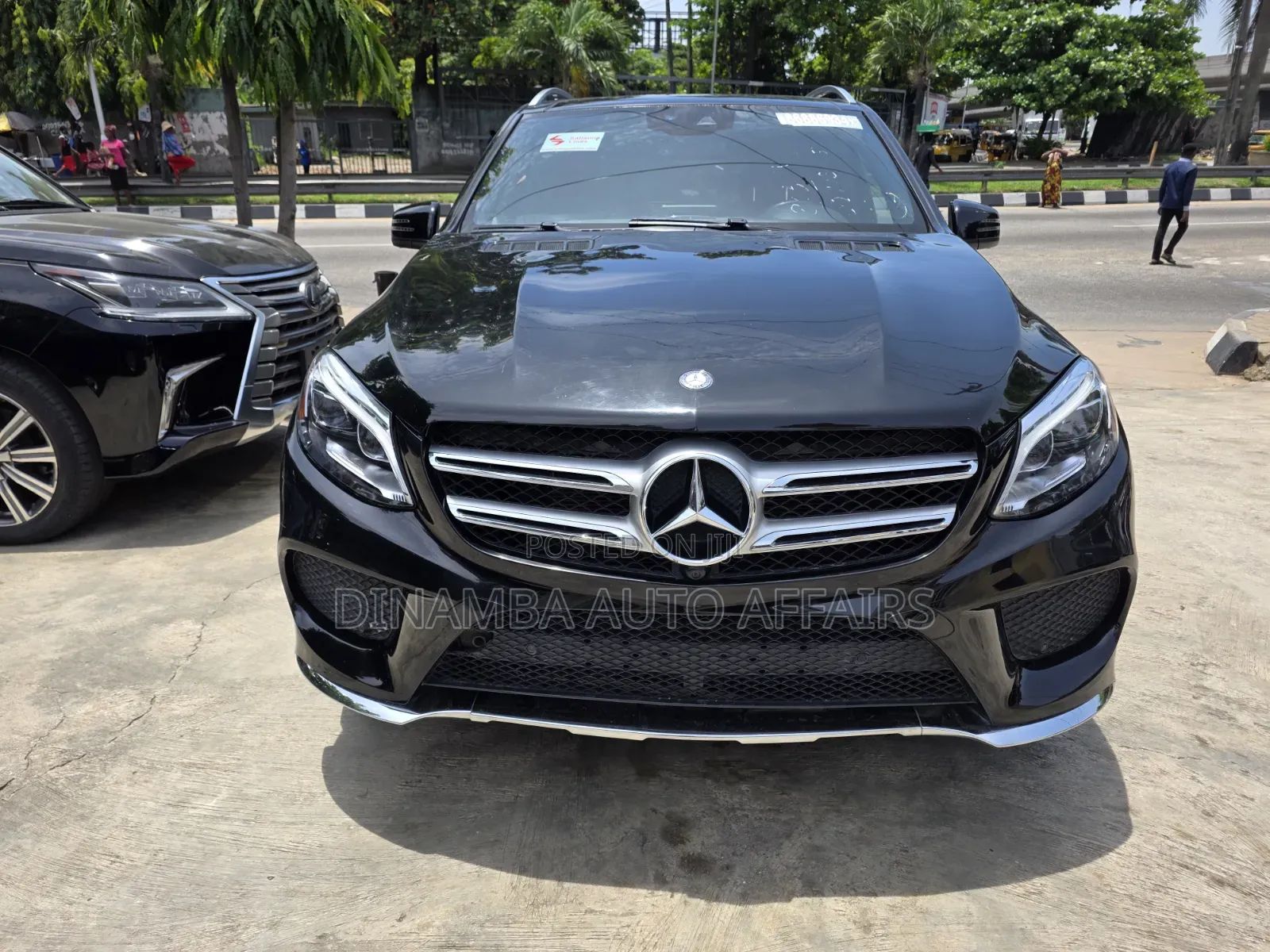 Mercedes-Benz GLE-Class 2017 Black