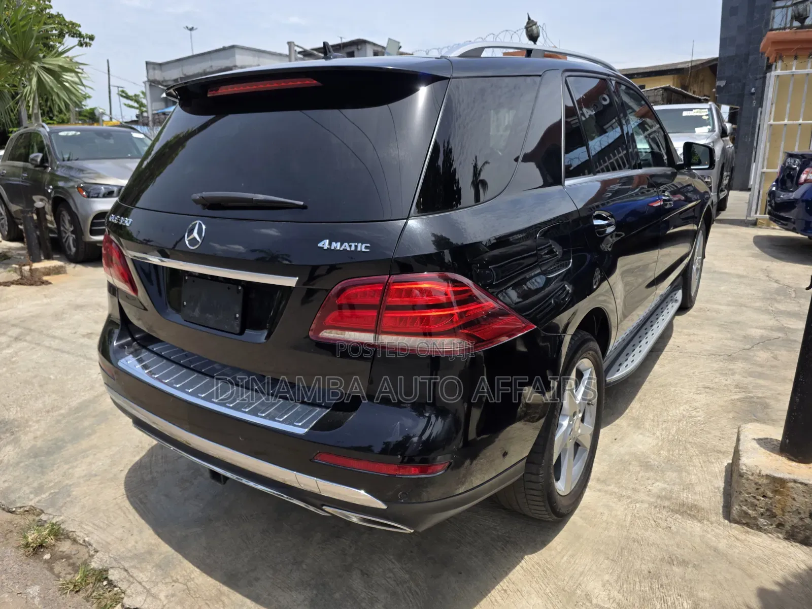 Mercedes-Benz GLE-Class 2017 Black