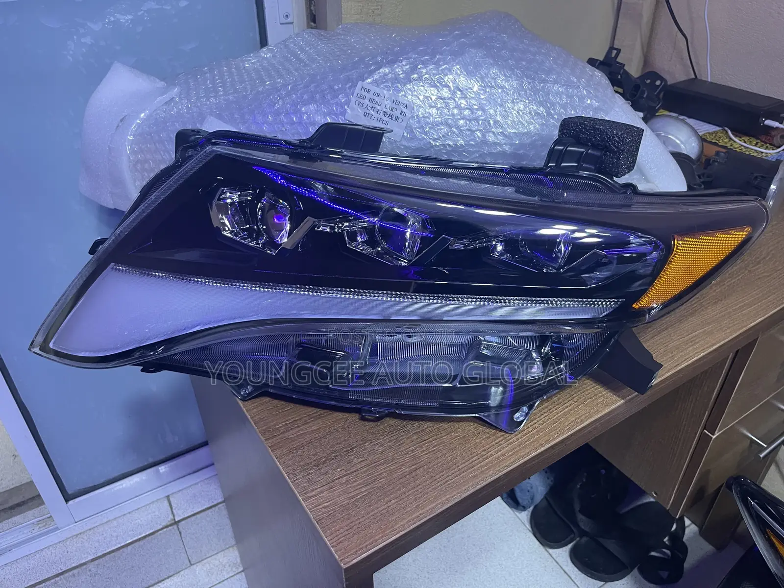 Headlights Venza 2010 Led Lights