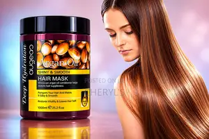 Argan Oil, Shiny Smooth Hair Mask for All Hair Types