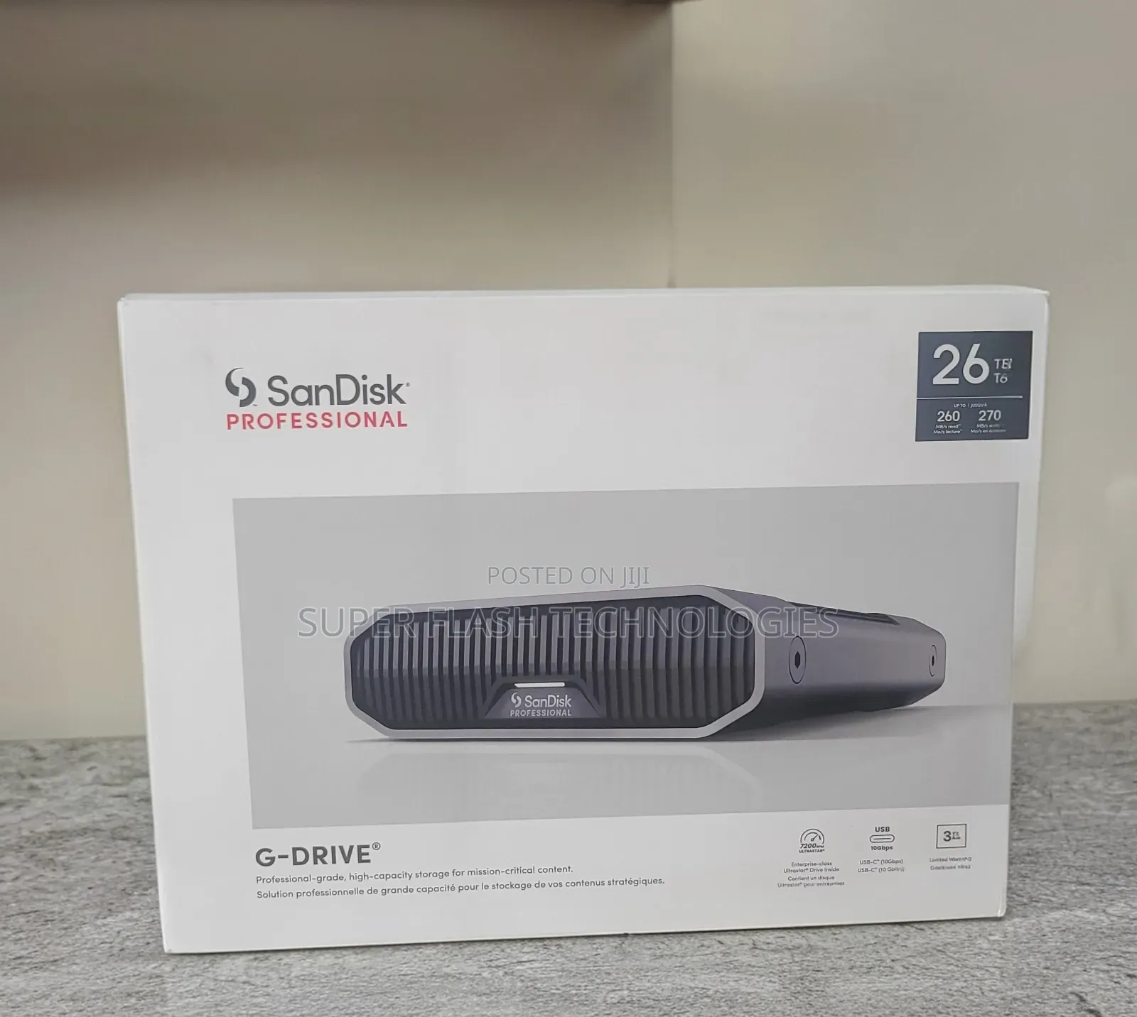 Sandisk Professional 26tb G-Drive Enterprise