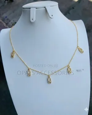 Chic Multi-Charm Geometric Pavé Choker Necklace