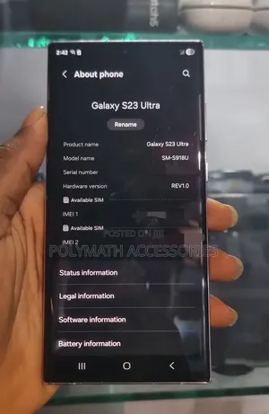 Samsung Galaxy S23 Ultra 256 GB Rose Gold