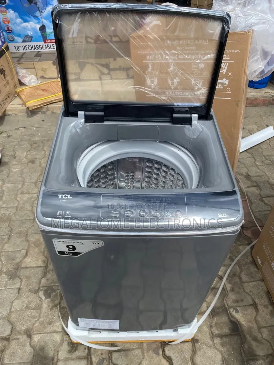 TCL Top Loader Automatic Washing Machine 9kg