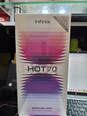 New Infinix Hot 70 128 GB Black