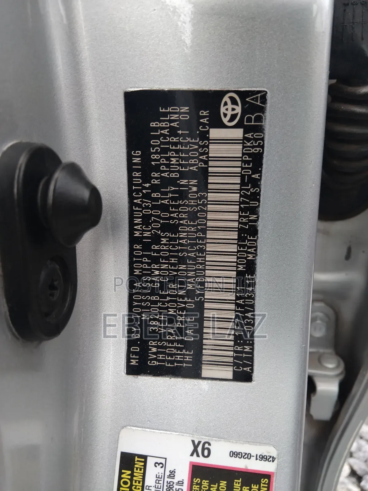 Toyota Corolla 2015 Silver