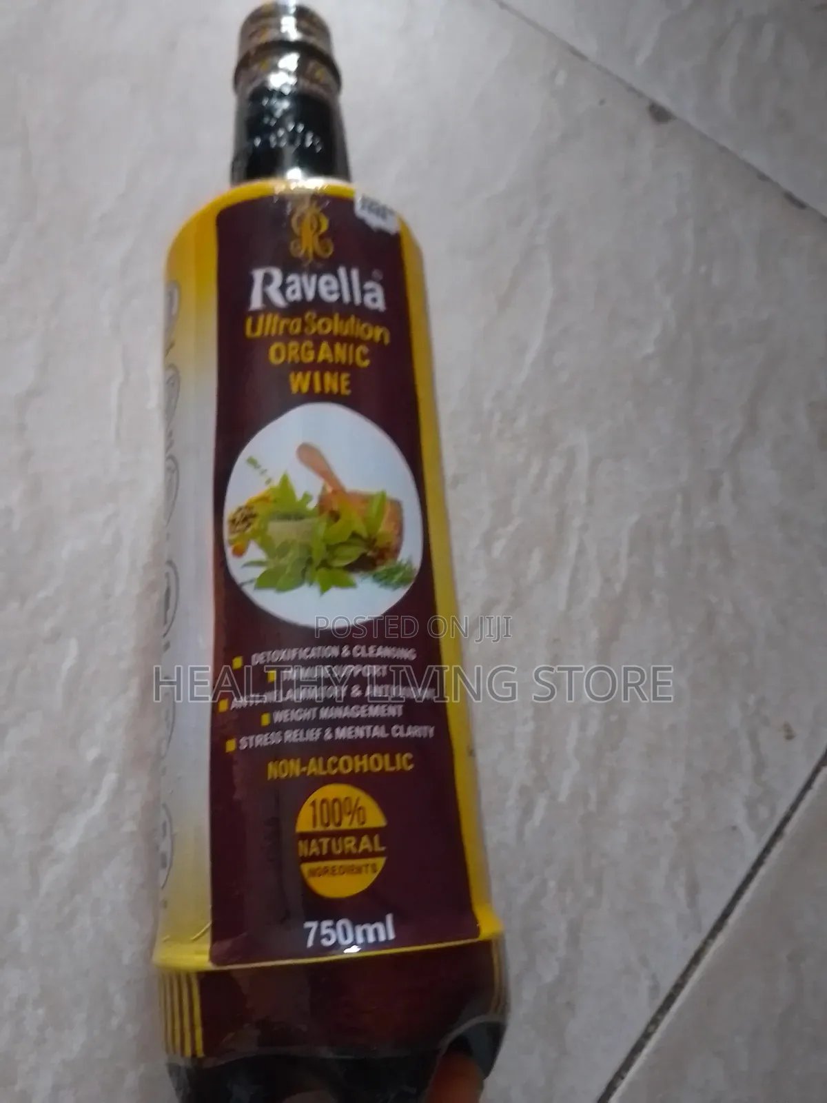 Ravella Ultra-Solution Organic Wine (750ml)
