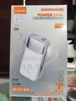 Ldnio Pq30 30000mah Ultra Long Battery Duration Power Bank
