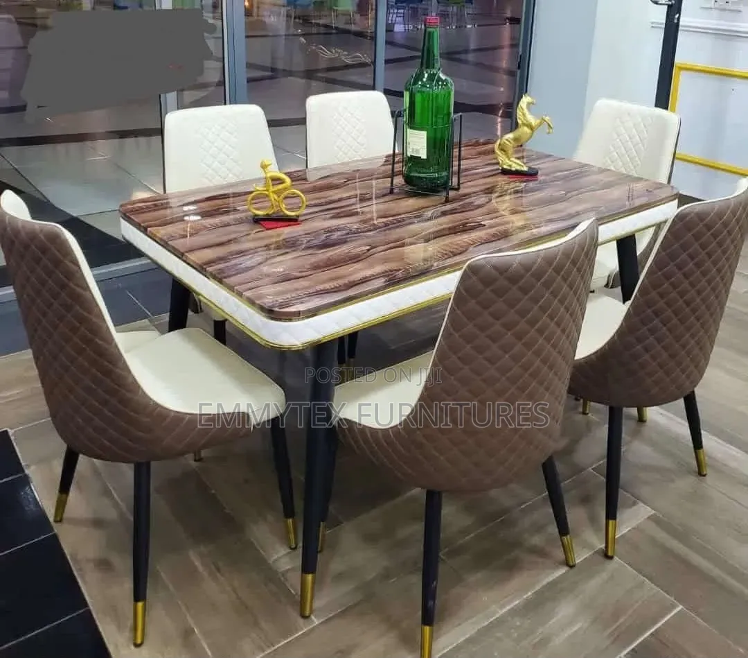 6 Seater Marble Dinning Sets