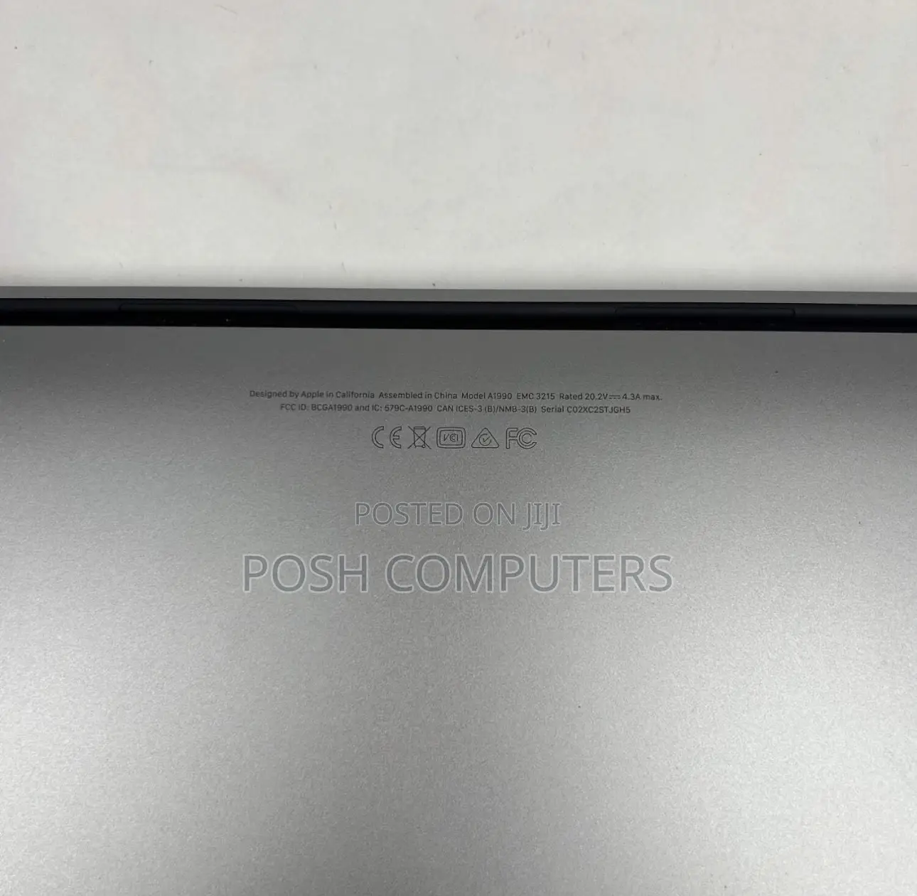 Laptop Apple MacBook Pro 2018 16GB Intel Core i7 SSD 512GB