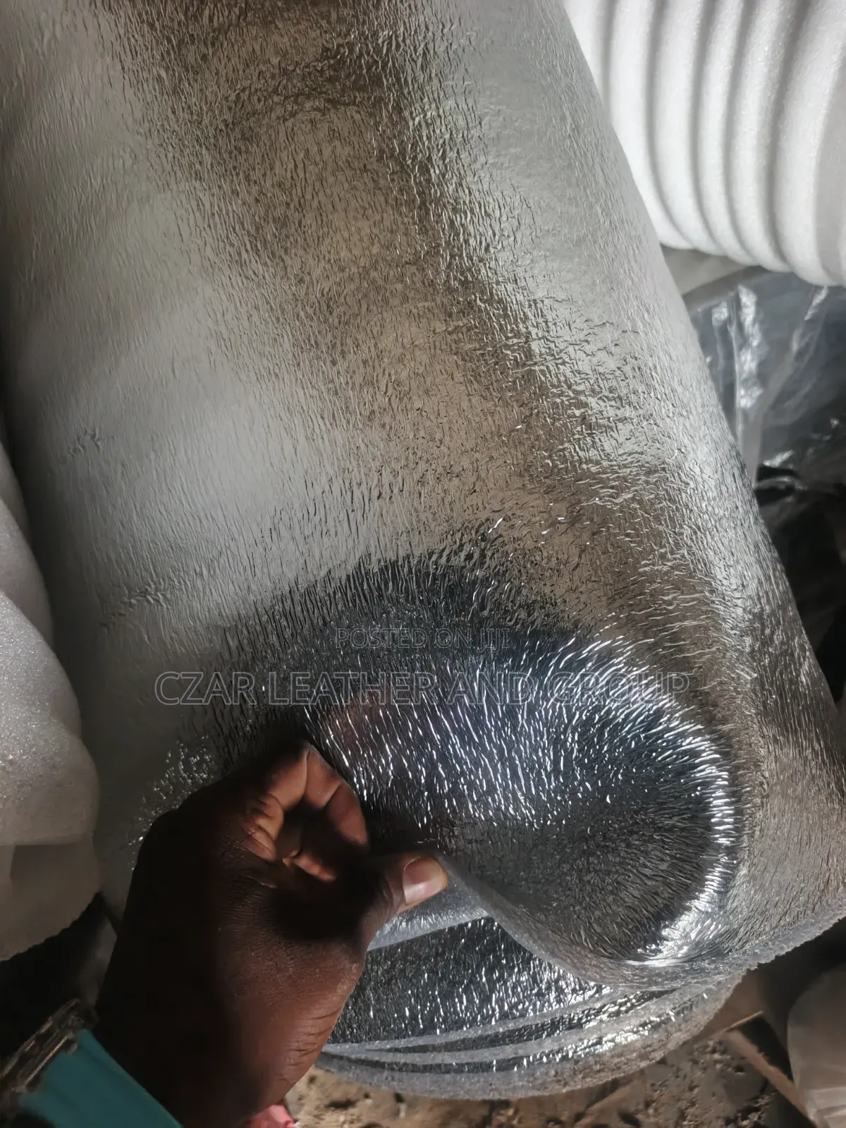 Aluminum Linen PVC Polyfill Temperature Regulation Insulating Sheet