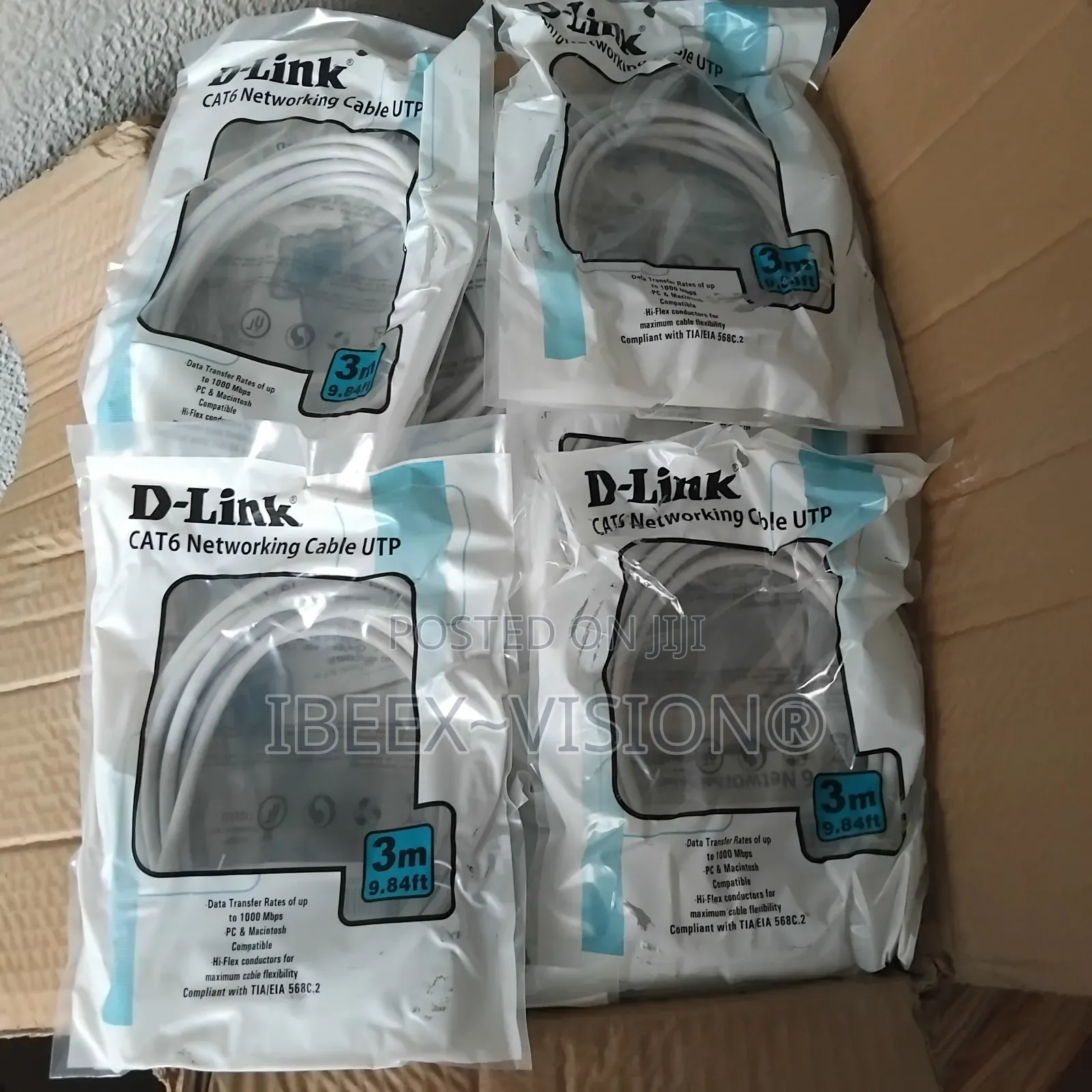 3m D-Link Cat6 Cables Utp Patch Code