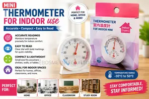 Mini Thermometer for Indoor Use