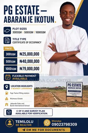 Land for Sale in Ikotun