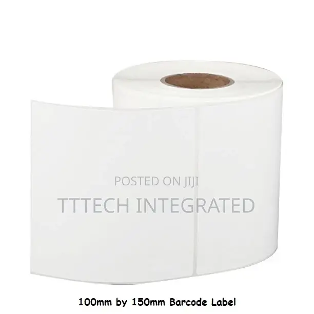 100mm by 150mm Barcode Label