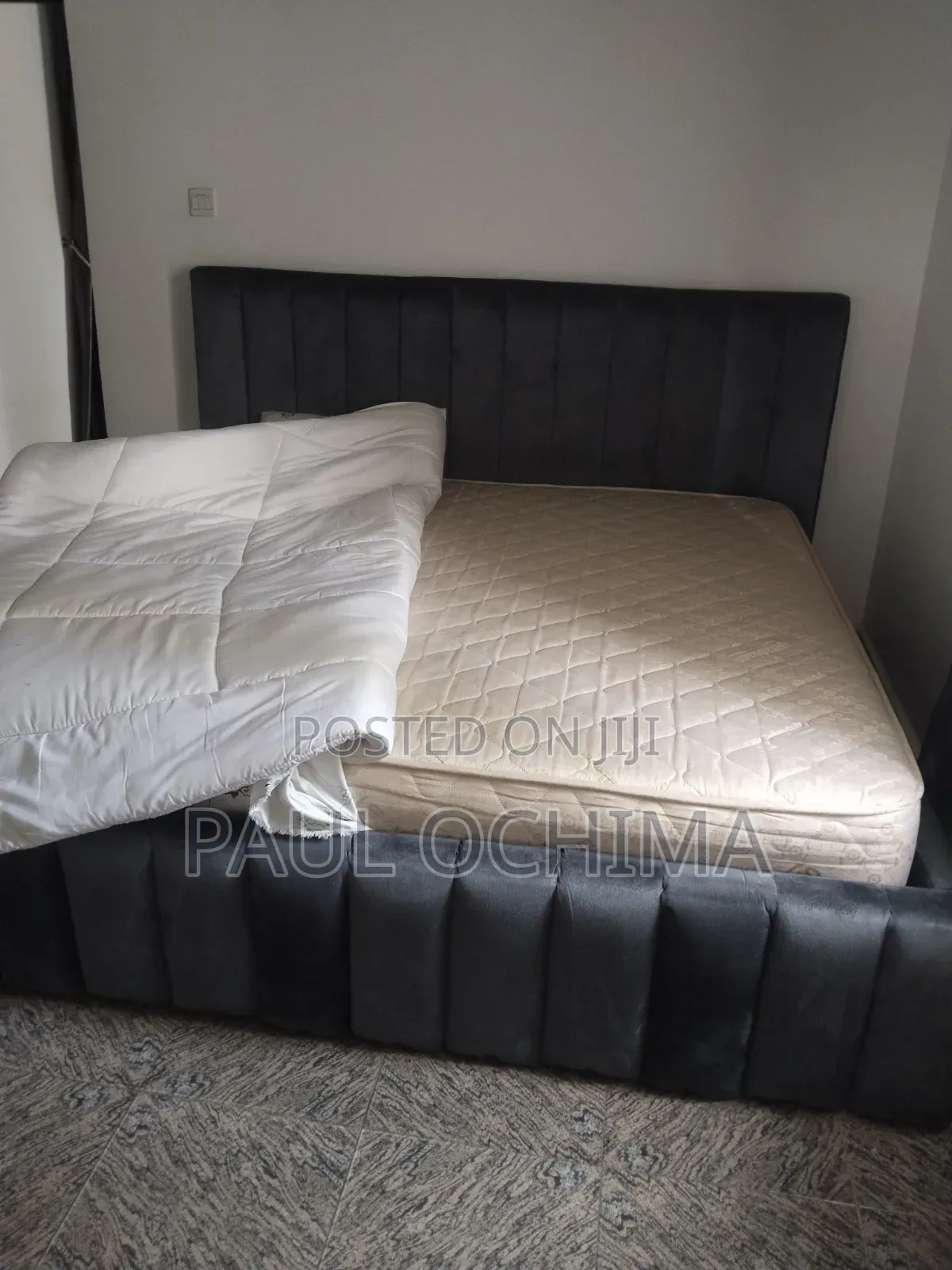 Bed Frame and Mattress