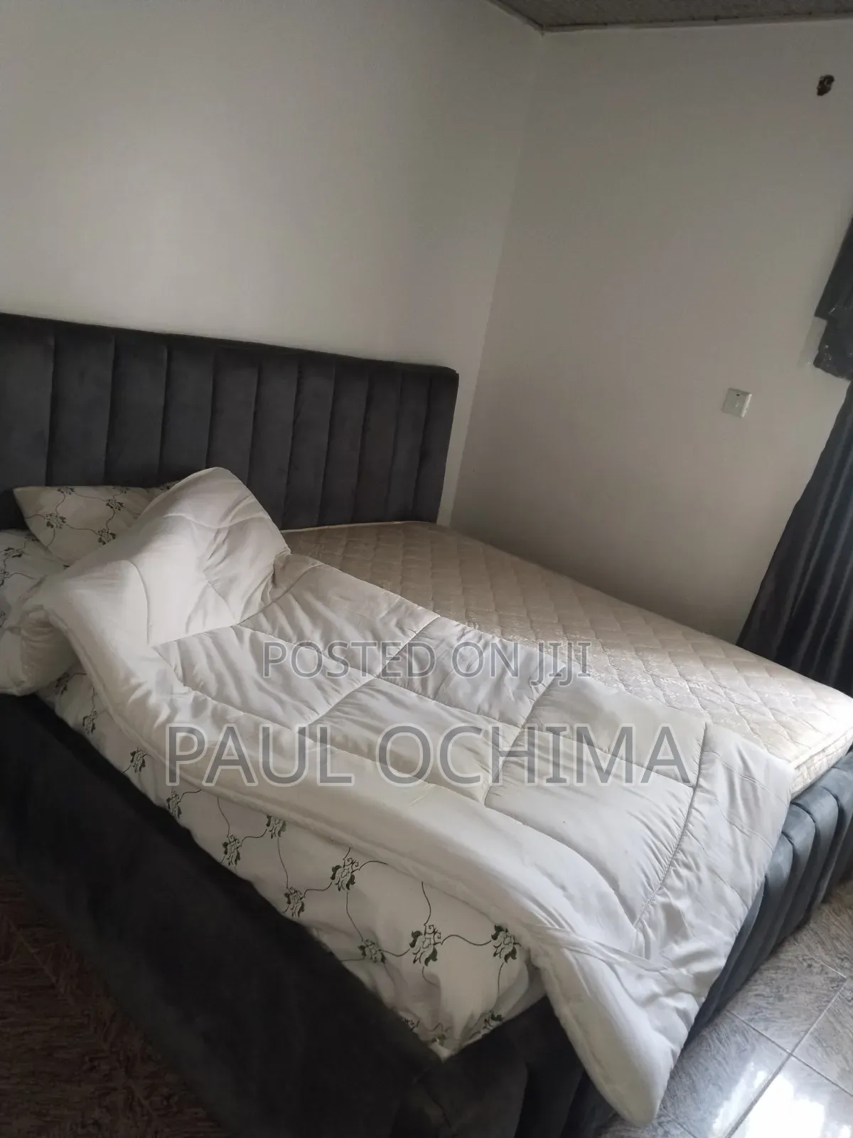 Bed Frame and Mattress