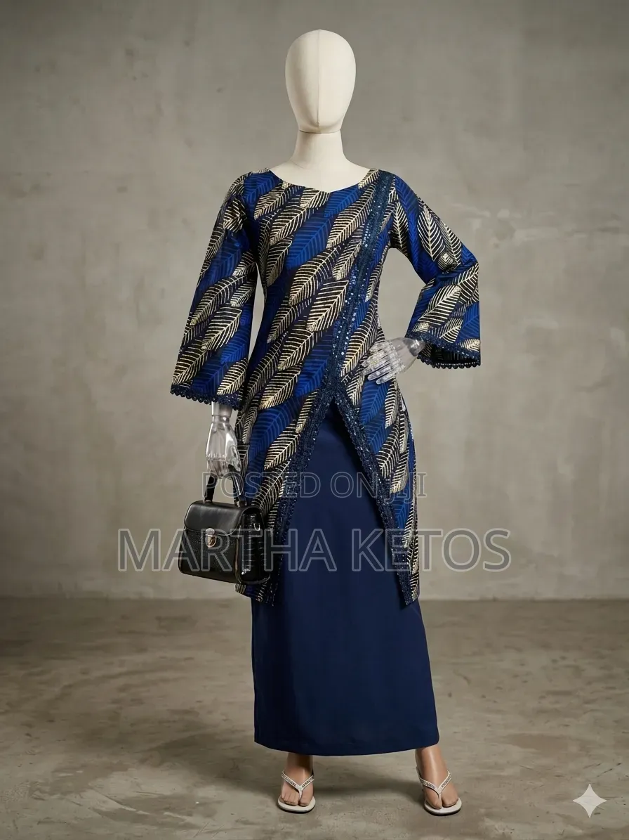 Ready Made Ankara Skirt Blouse