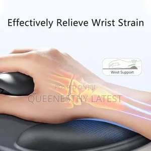 Ergonomic Gel Mouse Pad | Comfort Wrist Support Non-Slip Base