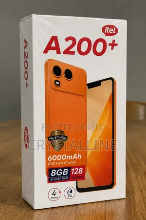 New Itel A200+ 128 GB