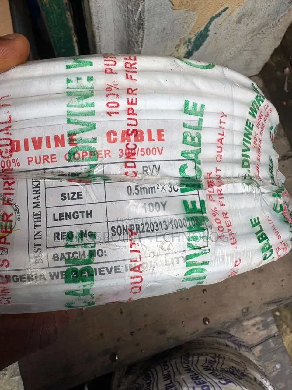 Electrical Cable Flexible