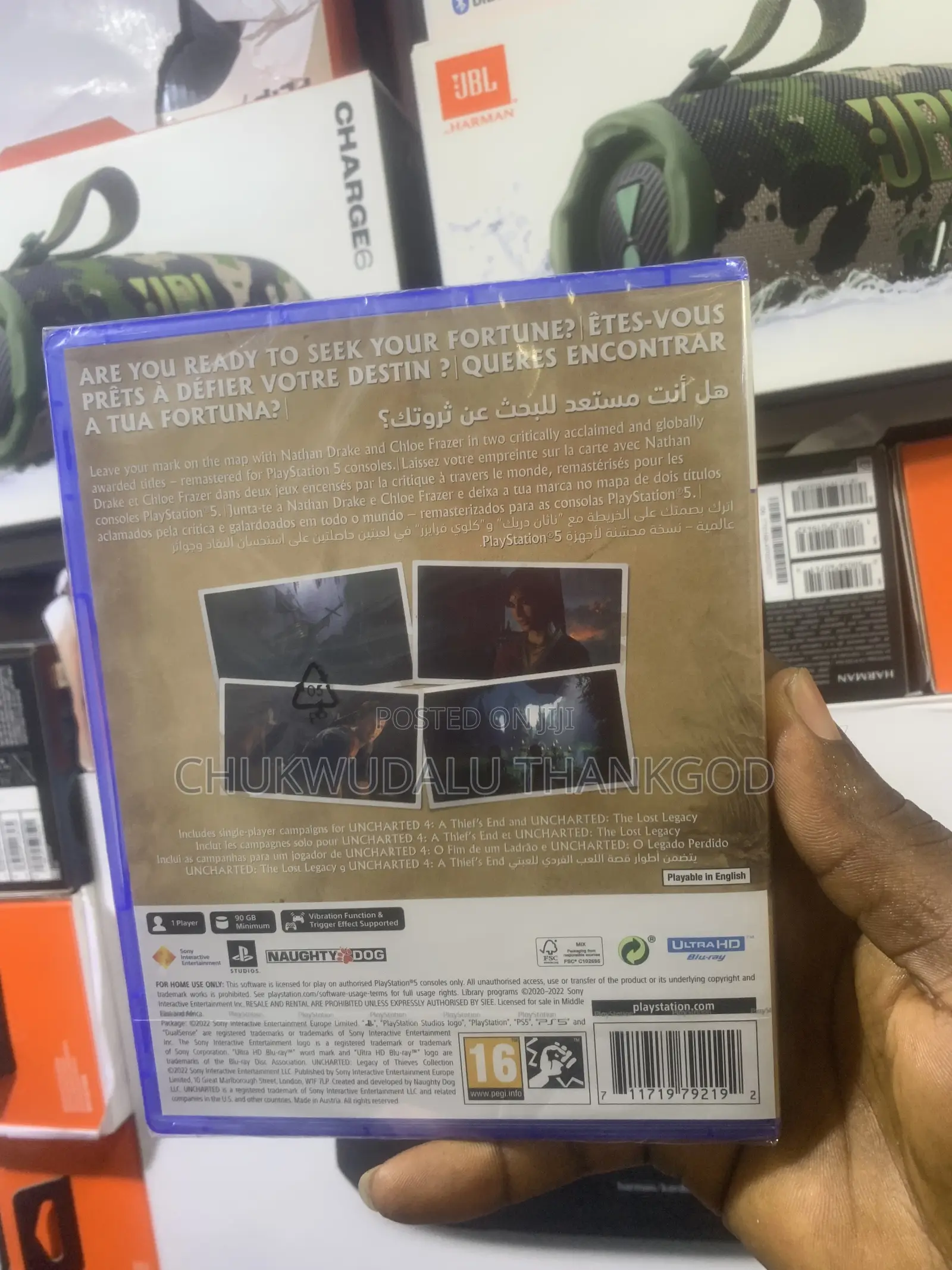 Sony Uncharted:Legacy Of Thieves Collection - Ps5