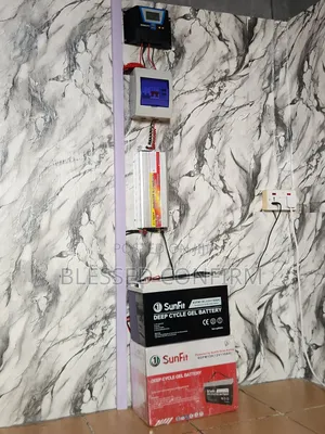 130ah Battery Installation With 2000w Inverter and 2 Solar Panels