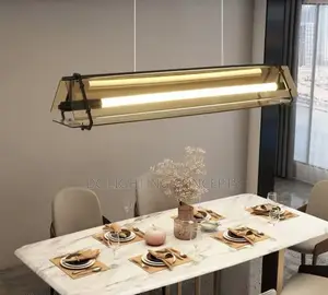 Modern Simple Designer Glass Led Island Hanging Pendant Light.