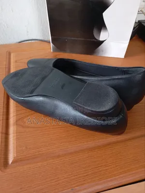 Flat Black Shoe