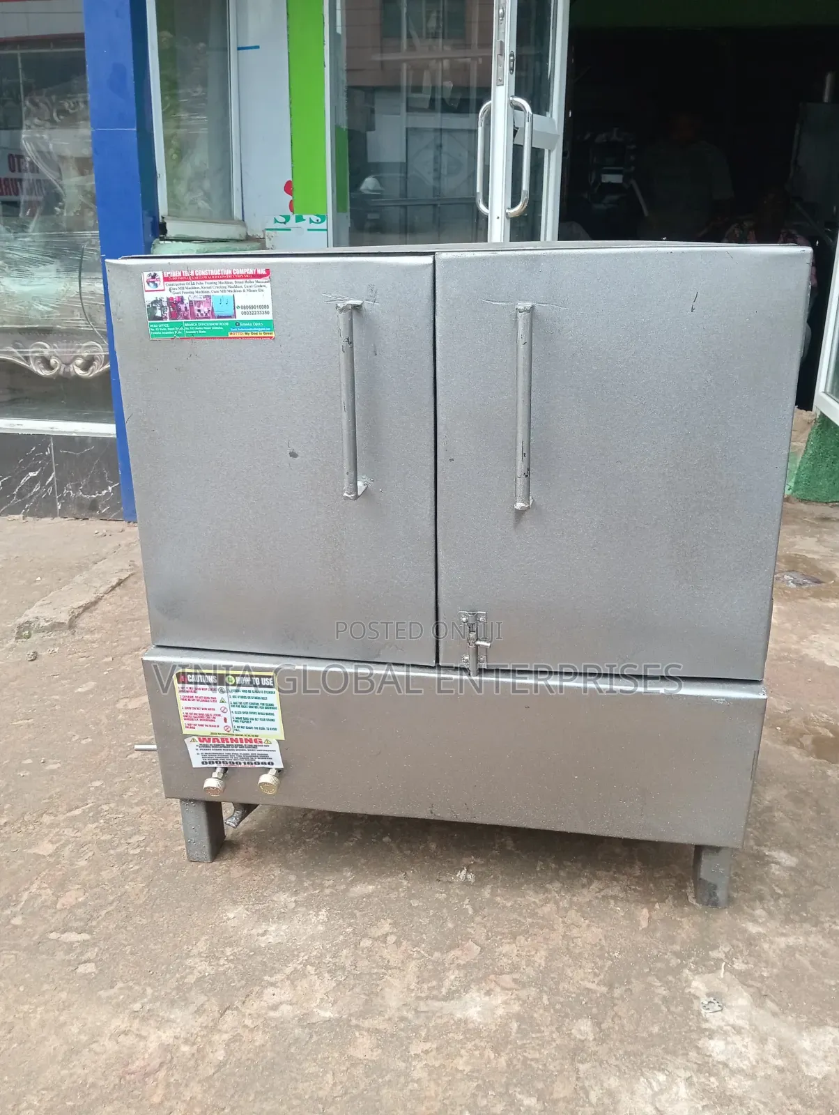 4 Steps Commercial Oven