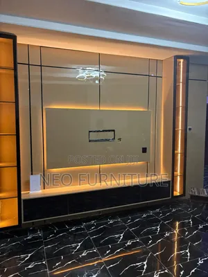 Glossy Finished Tv Console