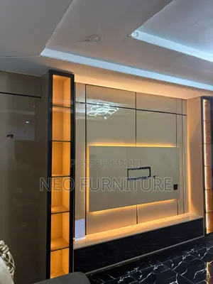 Glossy Finished Tv Console