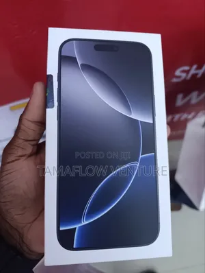 New Apple iPhone 16 Pro Max 256 GB Black